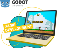 Godot.  Основа создания легендарных игр - КИБЕРшкола программирования для детей, компьютерные курсы для школьников, начинающих и подростков - KIBERone г. Стерлитамак