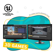 Unreal Engine 4. Игровой движок - КИБЕРшкола программирования для детей, компьютерные курсы для школьников, начинающих и подростков - KIBERone г. Стерлитамак