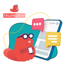 Разработка мобильных приложений в Thunkable - КИБЕРшкола программирования для детей, компьютерные курсы для школьников, начинающих и подростков - KIBERone г. Стерлитамак