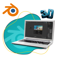 Blender - КИБЕРшкола программирования для детей, компьютерные курсы для школьников, начинающих и подростков - KIBERone г. Стерлитамак