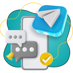 Создание Mini App для Telegram - КИБЕРшкола программирования для детей, компьютерные курсы для школьников, начинающих и подростков - KIBERone г. Стерлитамак