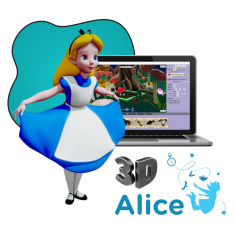 Alice 3d - КИБЕРшкола программирования для детей, компьютерные курсы для школьников, начинающих и подростков - KIBERone г. Стерлитамак