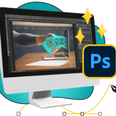 Волшебный Photoshop - КИБЕРшкола программирования для детей, компьютерные курсы для школьников, начинающих и подростков - KIBERone г. Стерлитамак