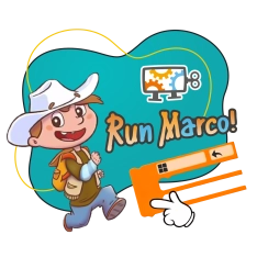 Квест – кодинг Run Marco! Учимся думать, как разработчик - КИБЕРшкола программирования для детей, компьютерные курсы для школьников, начинающих и подростков - KIBERone г. Стерлитамак