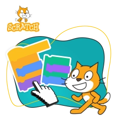 Scratch. Продвинутый уровень – создаём игры, как маленькие разработчики! - КИБЕРшкола программирования для детей, компьютерные курсы для школьников, начинающих и подростков - KIBERone г. Стерлитамак