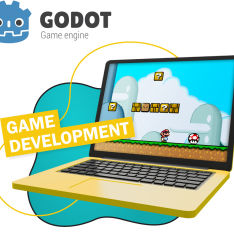 Godot.  Основа создания легендарных игр - КИБЕРшкола программирования для детей, компьютерные курсы для школьников, начинающих и подростков - KIBERone г. Стерлитамак