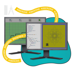 Исполнители чертежник и черепашка - КИБЕРшкола программирования для детей, компьютерные курсы для школьников, начинающих и подростков - KIBERone г. Стерлитамак