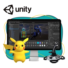 Мир игр на Unity 2D на популярном движке + AI-помощники - КИБЕРшкола программирования для детей, компьютерные курсы для школьников, начинающих и подростков - KIBERone г. Стерлитамак