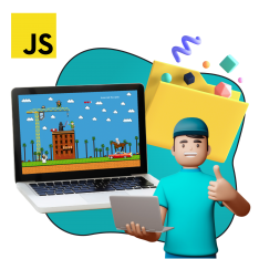 Программирование на JavaScript. Учимся создавать игры! - КИБЕРшкола программирования для детей, компьютерные курсы для школьников, начинающих и подростков - KIBERone г. Стерлитамак