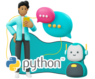 Умный чат-бот на Python - Школа программирования для детей, компьютерные курсы для школьников, начинающих и подростков - KIBERone г. Стерлитамак
